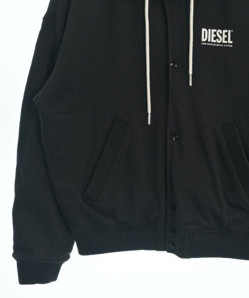 DIESEL（ディーゼル）パーカー 黒 サイズ:L メンズ/2200717137176