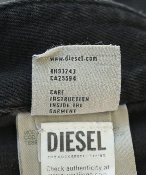 DIESEL（ディーゼル）デニムパンツ 黒 サイズ:30(M位) メンズ/2200722066027