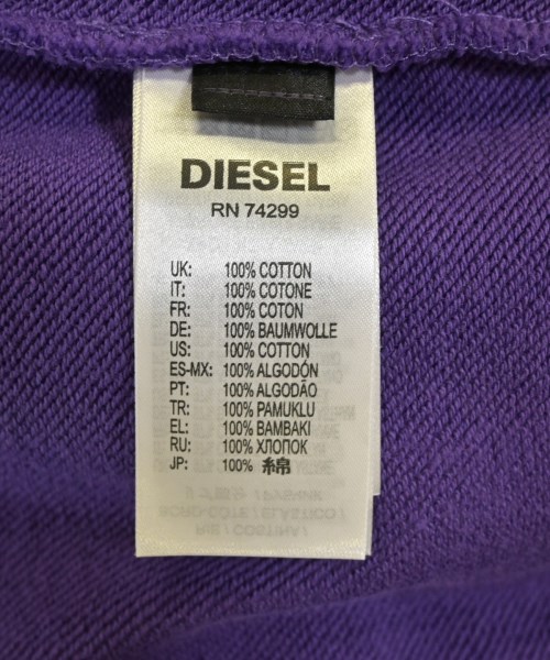 DIESEL（ディーゼル）パーカー 紫 サイズ:-(L位) メンズ/2200718409111