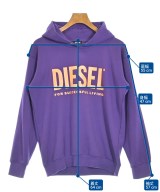 DIESEL（ディーゼル）パーカー 紫 サイズ:-(L位) メンズ/2200718409111