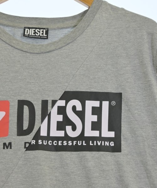 DIESEL（ディーゼル）Tシャツ・カットソー グレー サイズ:XL メンズ/2200722603079