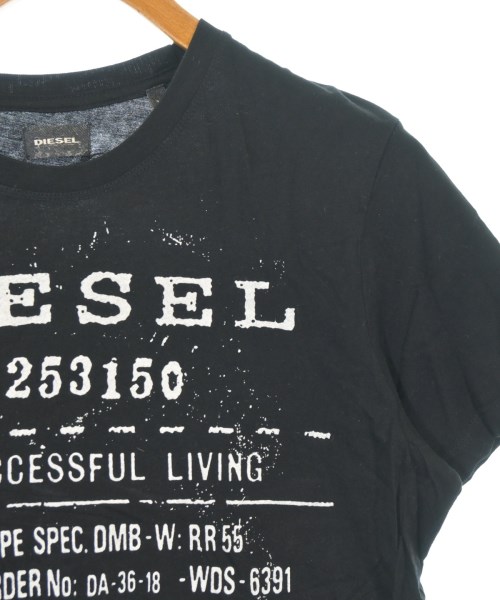 DIESEL（ディーゼル）Tシャツ・カットソー 黒 サイズ:M メンズ/2200722988336