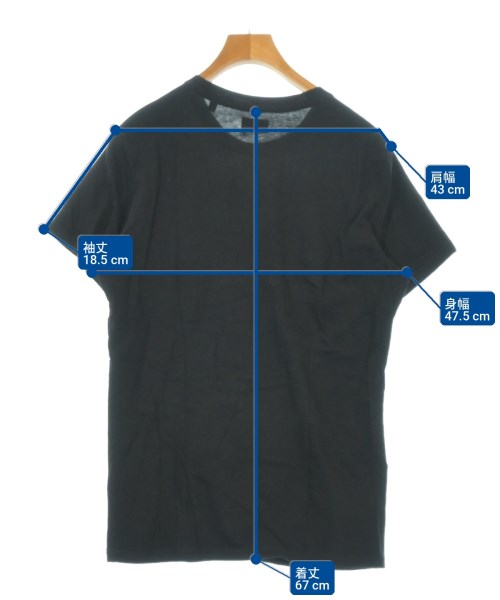 DIESEL（ディーゼル）Tシャツ・カットソー 黒 サイズ:M メンズ/2200722988336