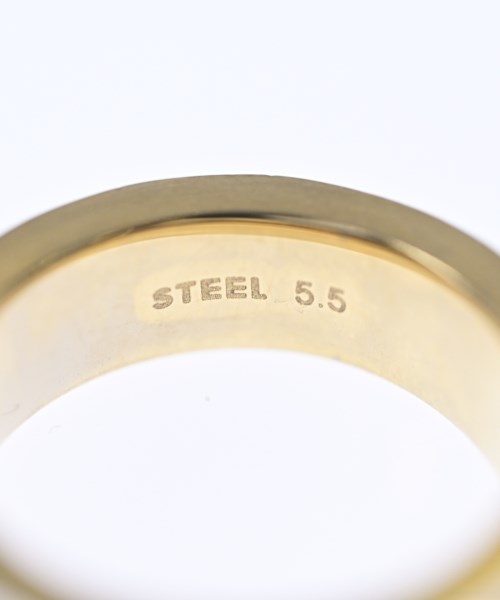 DIESEL（ディーゼル）リング ゴールド サイズ:5.5(10号位) メンズ/2200723000020