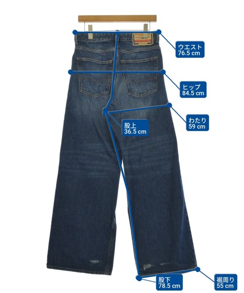 DIESEL（ディーゼル）デニムパンツ 紺 サイズ:26(XS位) メンズ/2200723570028