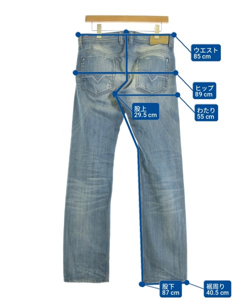 DIESEL（ディーゼル）デニムパンツ 紺 サイズ:29(S位) メンズ/2200720141115