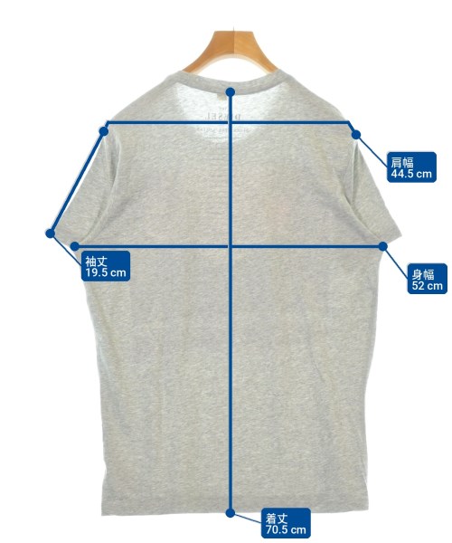 DIESEL（ディーゼル）Tシャツ・カットソー グレー サイズ:M メンズ/2200719690044