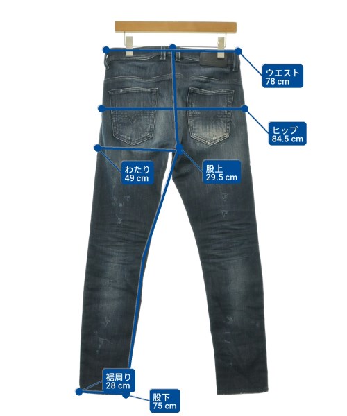 DIESEL（ディーゼル）デニムパンツ 紺 サイズ:31(M位) メンズ/2200724336364