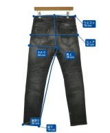 DIESEL（ディーゼル）デニムパンツ 黒 サイズ:30(M位) メンズ/2200724336418