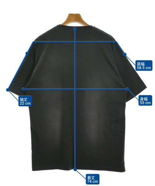 DIESEL（ディーゼル）Tシャツ・カットソー グレー サイズ:M メンズ/2200726025013