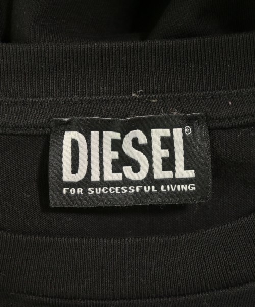 DIESEL（ディーゼル）Tシャツ・カットソー 黒 サイズ:L メンズ/2200727491046