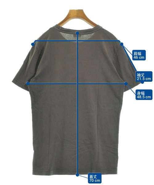 DIESEL（ディーゼル）Tシャツ・カットソー グレー サイズ:S メンズ/2200727491053
