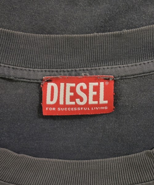 DIESEL（ディーゼル）Tシャツ・カットソー グレー サイズ:S メンズ/2200727491077