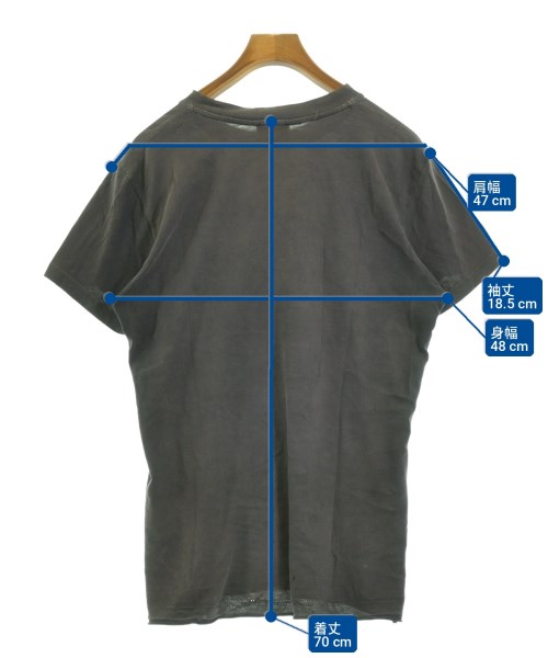 DIESEL（ディーゼル）Tシャツ・カットソー グレー サイズ:S メンズ/2200727491077