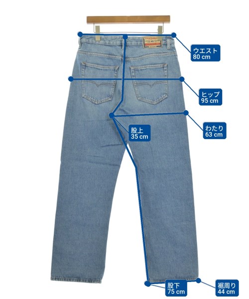 DIESEL（ディーゼル）デニムパンツ 青 サイズ:28(S位) メンズ/2200727514066