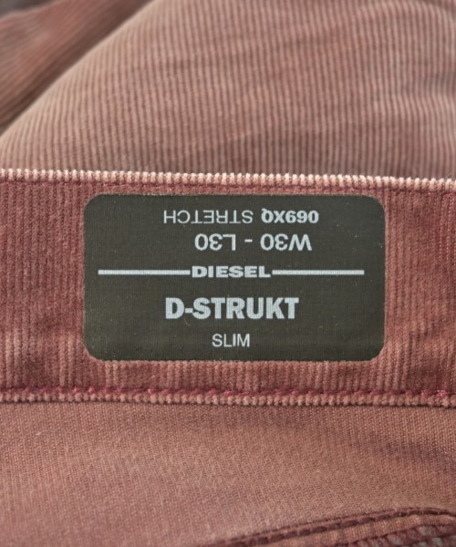 DIESEL（ディーゼル）その他 ピンク サイズ:30(M位) メンズ/2200727900036