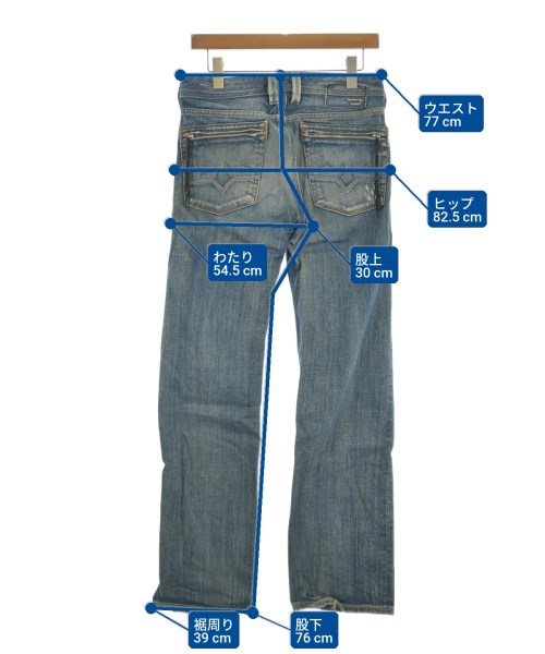 DIESEL（ディーゼル）デニムパンツ 青 サイズ:28(S位) メンズ/2200728049079