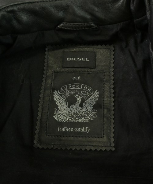 DIESEL（ディーゼル）ライダース 黒 サイズ:-(M位) メンズ/2200728478015