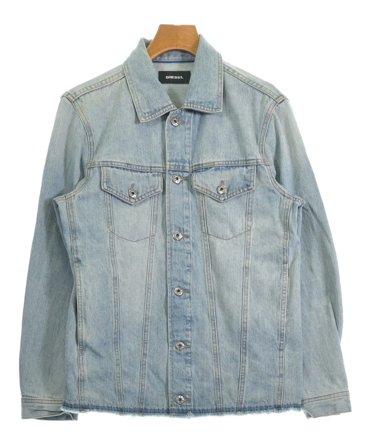 ディーゼル デニムジャケット S DIESEL（ディーゼル）デニムジャケット 青 サイズ:XS メンズ