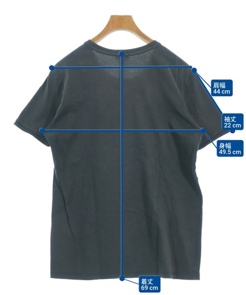 DIESEL（ディーゼル）Tシャツ・カットソー グレー サイズ:L メンズ/2200681721029