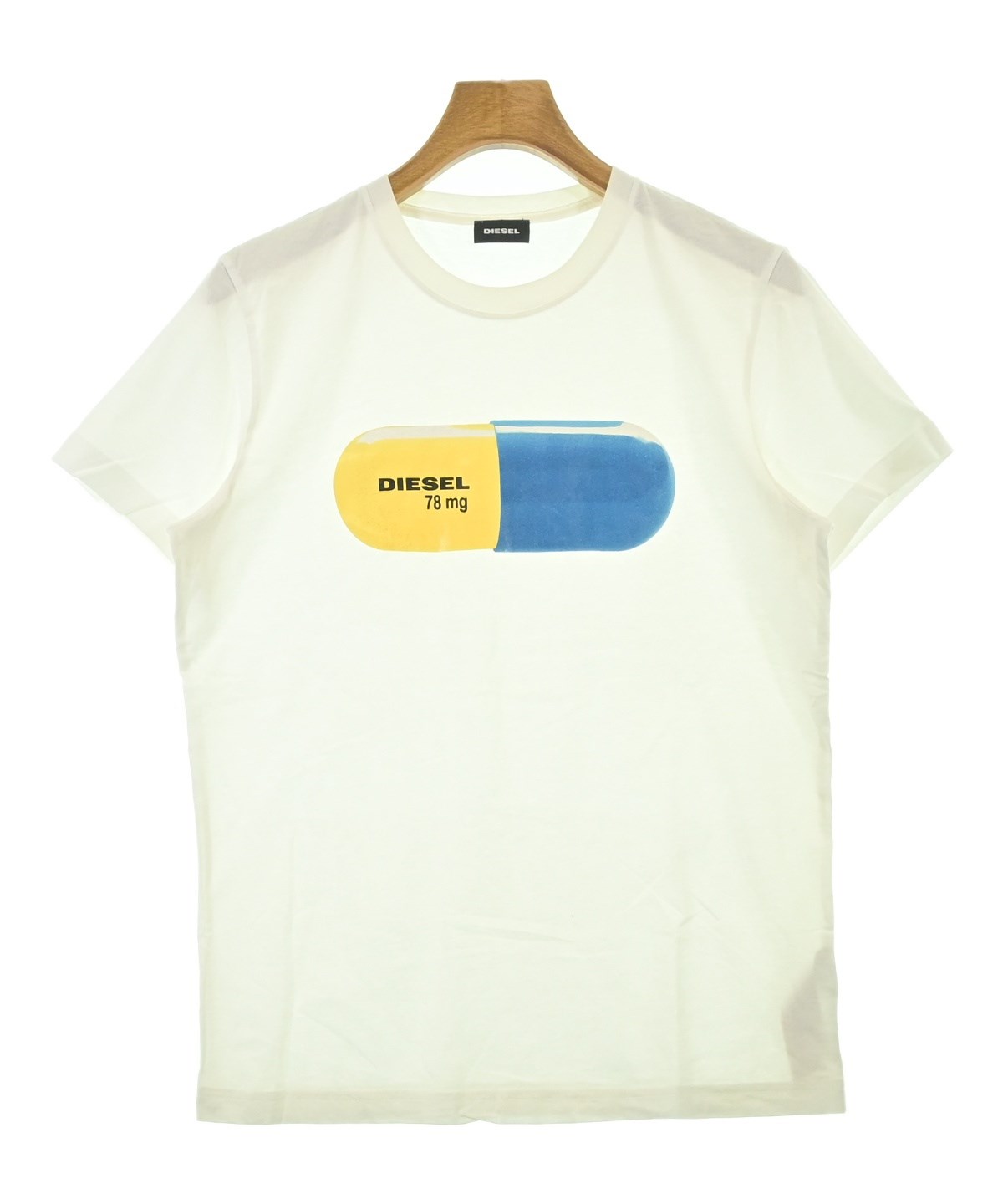 DIESEL（ディーゼル）Tシャツ・カットソー 白 サイズ:S メンズ