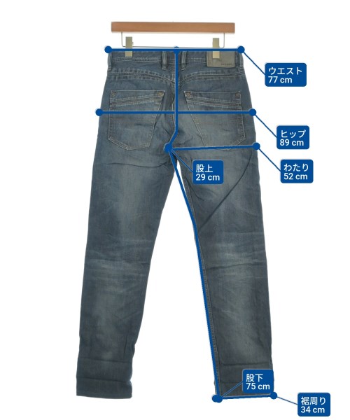 DIESEL（ディーゼル）デニムパンツ 紺 サイズ:28(S位) メンズ/2200682712064