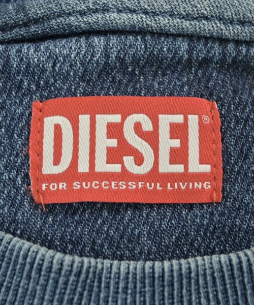 DIESEL（ディーゼル）スウェット 青 サイズ:L メンズ/2200682794077