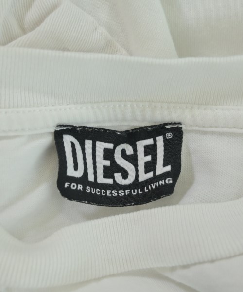 DIESEL（ディーゼル）Tシャツ・カットソー 白 サイズ:M メンズ/2200683432091