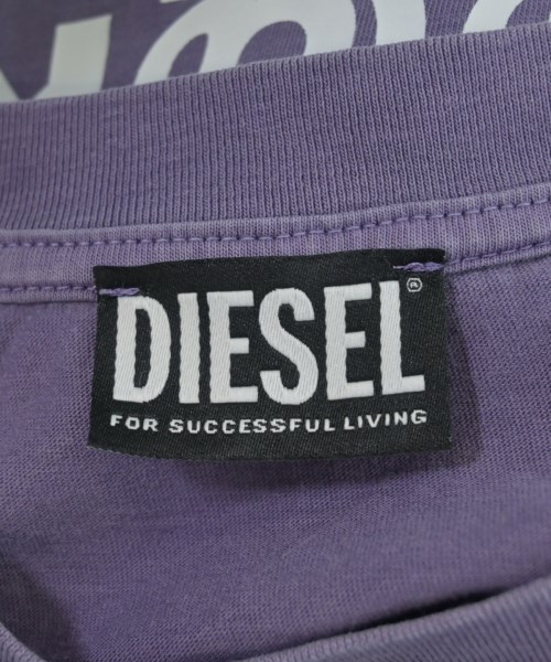 DIESEL（ディーゼル）Tシャツ・カットソー 紫 サイズ:M メンズ/2200683432206