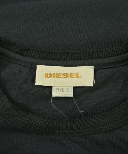 DIESEL（ディーゼル）Tシャツ・カットソー 黒 サイズ:S メンズ/2200677353142