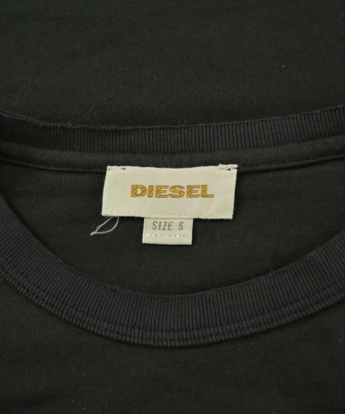 DIESEL（ディーゼル）Tシャツ・カットソー 黒 サイズ:S メンズ/2200677353166