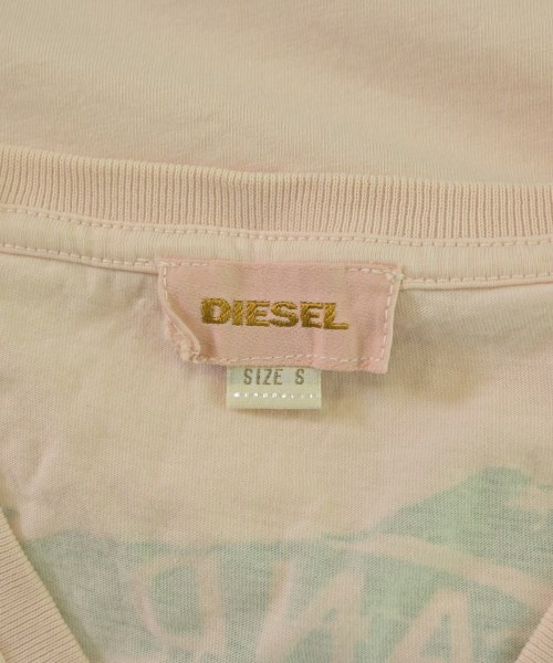 DIESEL（ディーゼル）Tシャツ・カットソー ピンク サイズ:S メンズ/2200677353203