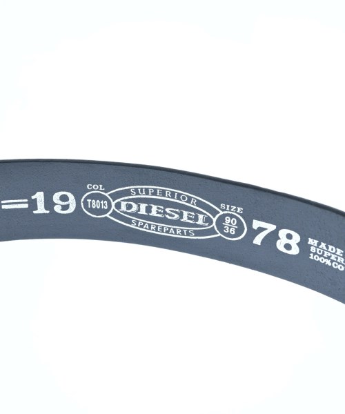 DIESEL（ディーゼル）ベルト 黒 サイズ:90/36 メンズ/2200683813098
