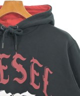 DIESEL（ディーゼル）パーカー 黒 サイズ:M メンズ/2200679764137