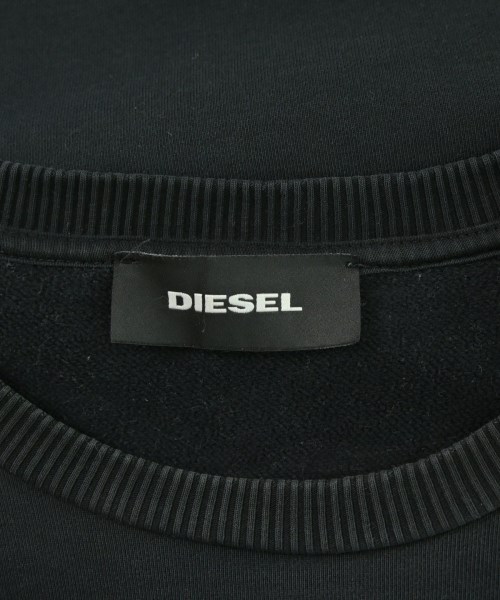 DIESEL（ディーゼル）スウェット 黒 サイズ:S メンズ/2200684793047
