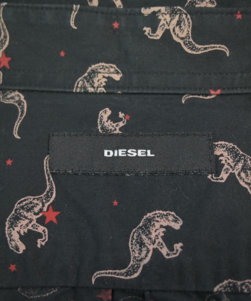 DIESEL（ディーゼル）カジュアルシャツ 黒 サイズ:L メンズ/2200684793054