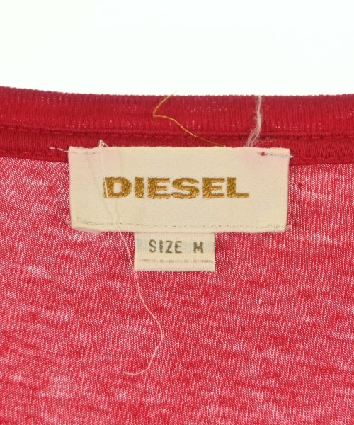 DIESEL（ディーゼル）Tシャツ・カットソー 赤 サイズ:M メンズ/2200685104118