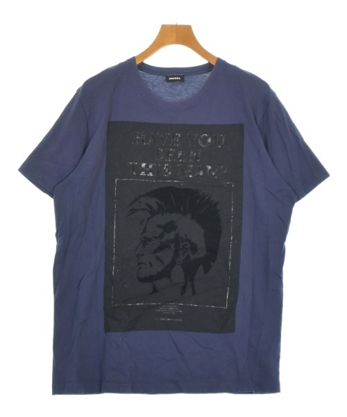 DIESEL(ディーゼル)Tシャツ・カットソー 紺 サイズ:XL/2200679141051