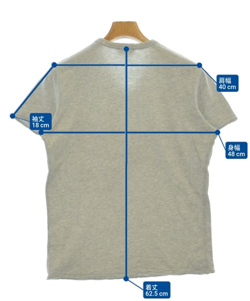 DIESEL（ディーゼル）Tシャツ・カットソー グレー サイズ:S メンズ/2200680318060