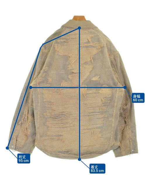 DIESEL（ディーゼル）その他 ベージュ サイズ:XL メンズ/2200685310014
