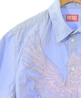 DIESEL（ディーゼル）カジュアルシャツ 青 サイズ:50(XL位) メンズ/2200685774038
