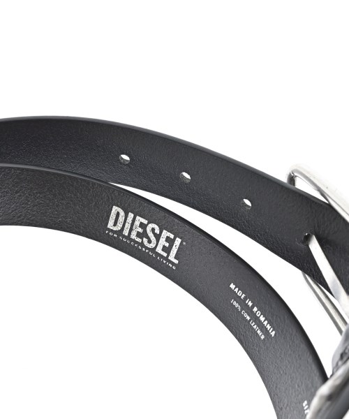 DIESEL（ディーゼル）ベルト 黒 サイズ:- メンズ/2200685774052