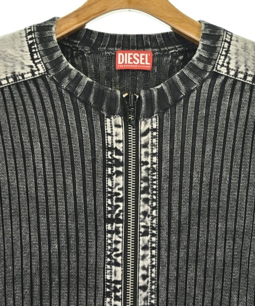 DIESEL（ディーゼル）カーディガン グレー サイズ:L メンズ/2200685866016
