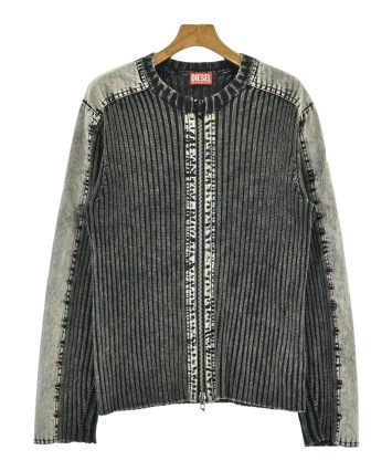 DIESEL（ディーゼル）カーディガン グレー サイズ:L メンズ
