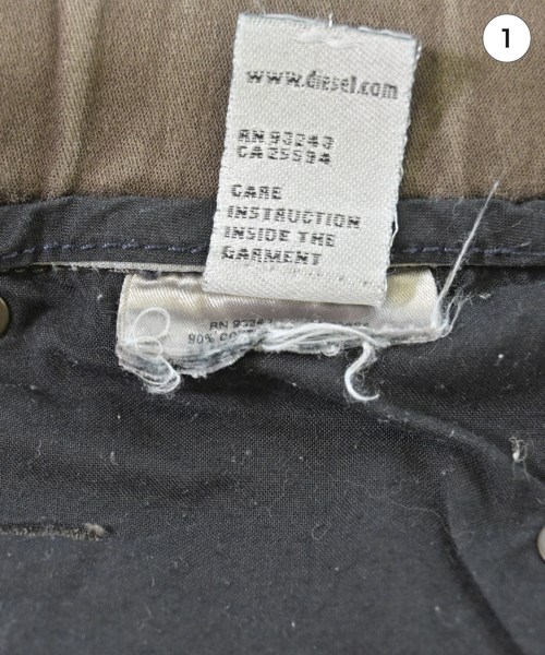 DIESEL（ディーゼル）その他 茶 サイズ:34(XL位) メンズ/2200685866023