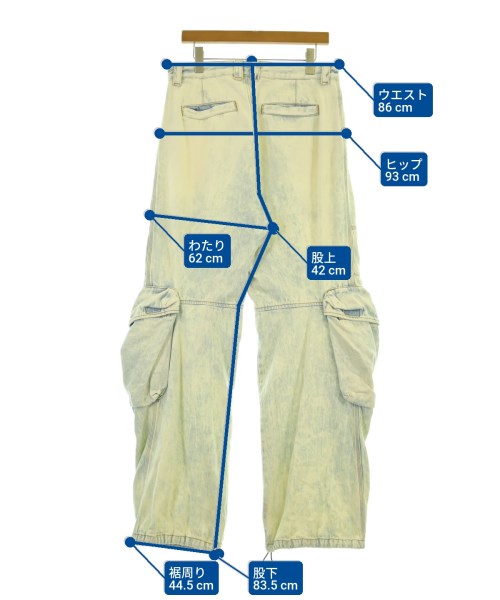 DIESEL（ディーゼル）デニムパンツ 青 サイズ:28(S位) メンズ/2200685855256