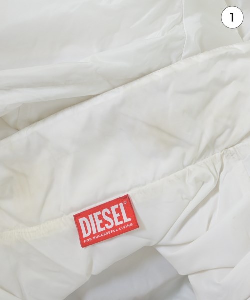 DIESEL（ディーゼル）ブルゾン 白 サイズ:48(L位) メンズ/2200686131069