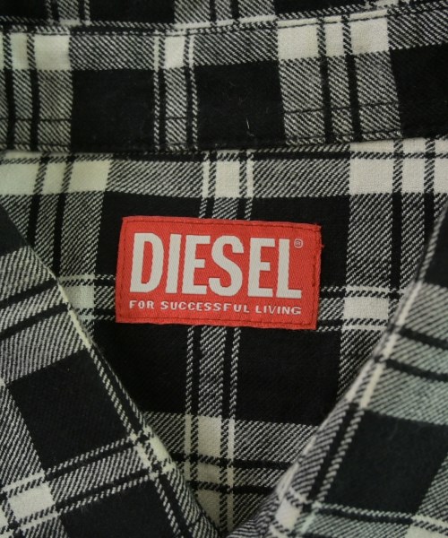 DIESEL（ディーゼル）カジュアルシャツ 黒 サイズ:48(L位) メンズ/2200686273073