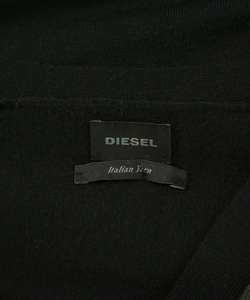 DIESEL（ディーゼル）カーディガン 黒 サイズ:M メンズ/2200680656230
