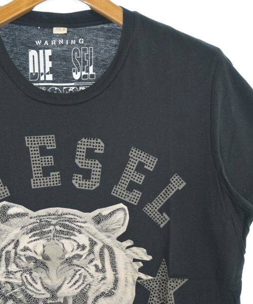 DIESEL（ディーゼル）Tシャツ・カットソー 黒 サイズ:M メンズ/2200680656247